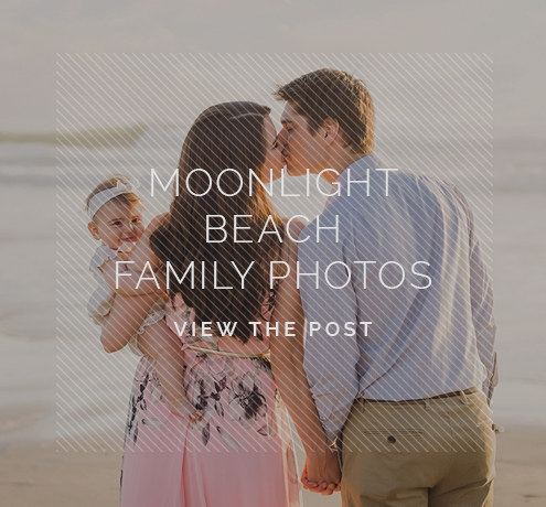 Family Photos at Moonlight Beach